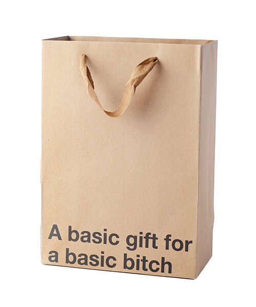 A Basic Gift For a Basic Bitch Gift Bag - Pack of 3