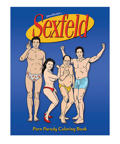 Wood Rocket Sexfeld Parody Coloring Book