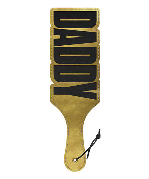 Wood Rocket Daddy Paddle - Black/Gold