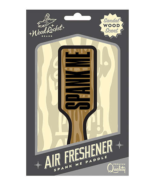 Wood Rocket Spank Me Air Freshener - Sandalwood