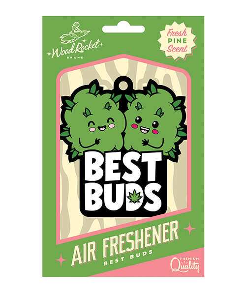 Wood Rocket Best Buds Air Freshener - Pine