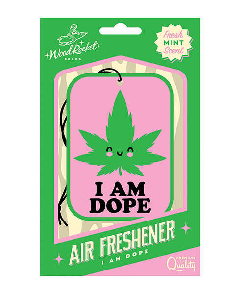 Wood Rocket I am Dope Air Freshener - Mint