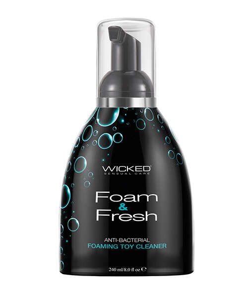 Wicked Sensual Care Foam N Fresh Anti-Bacterial Foaming Toy Cleaner - 8 oz