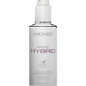 Wicked Sensual Care Simply Hybrid Lubricant - 2.3 oz