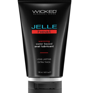 Wicked Sensual Care Jelle Warming Waterbased Anal Gel Lubricant - 4 oz