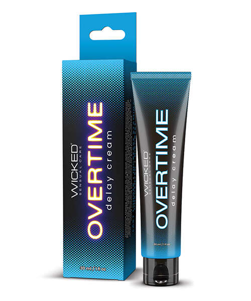 Wicked Sensual Care Overtime Delay Cream/Prolonger For Men - 1 oz