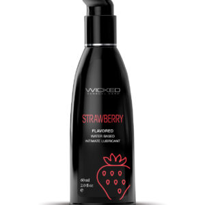 Wicked Sensual Care Water Based Lubricant - 2 oz Strawberry