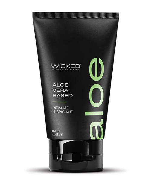 Wicked Sensual Care Aloe Vera Based Intimate Lubricant - 4 oz