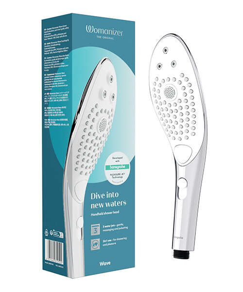 Womanizer Wave Shower Head - Chrome