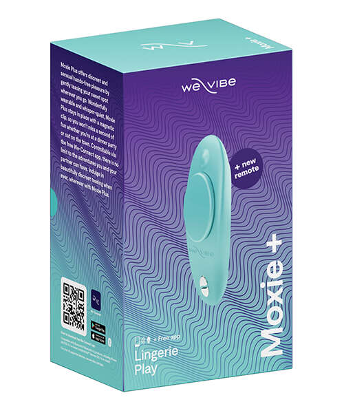 We-Vibe Moxie+ Panty Vibe - Aqua