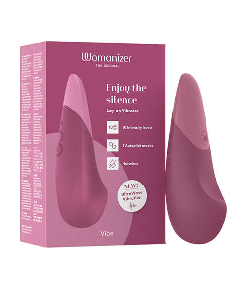 Womanizer Vibe Silent Stimulator - Dusky Pink