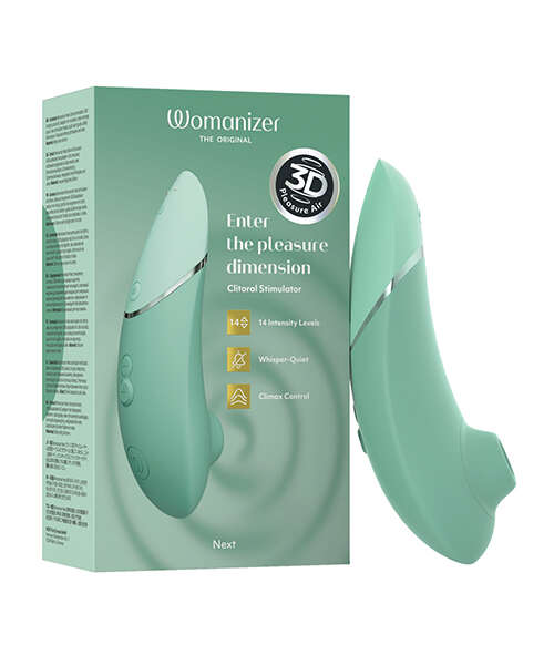 Womanizer Next 3D Climax Control Pleasure Air - Sage