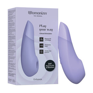 Womanizer Enhance 2 in 1 Pleasure Air & Vibrations - Lilac