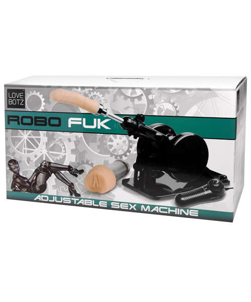 LoveBotz Rob FUK Adjustable Position Portable Sex Machine - Black - High Freight Costs
