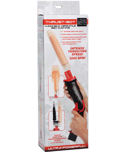 LoveBotz Thrust Bot Handheld Multi Speed Sex Machine