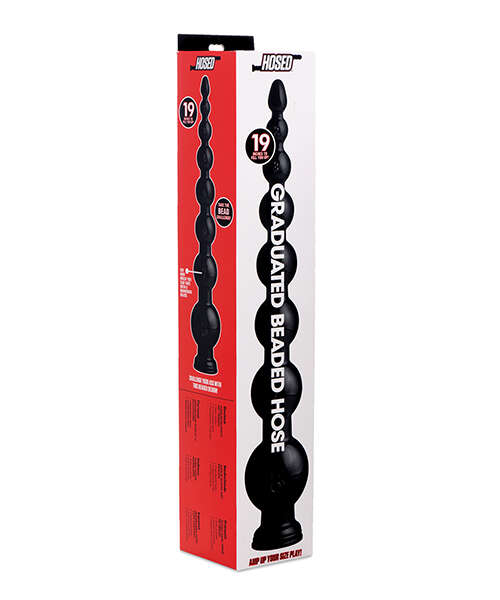 Hosed Graduated Bead Hose - 19" Long
