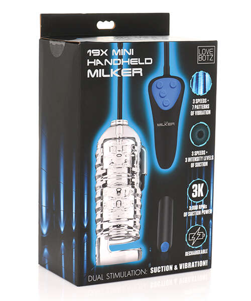 The Milker Mini Handheld Milker - Black