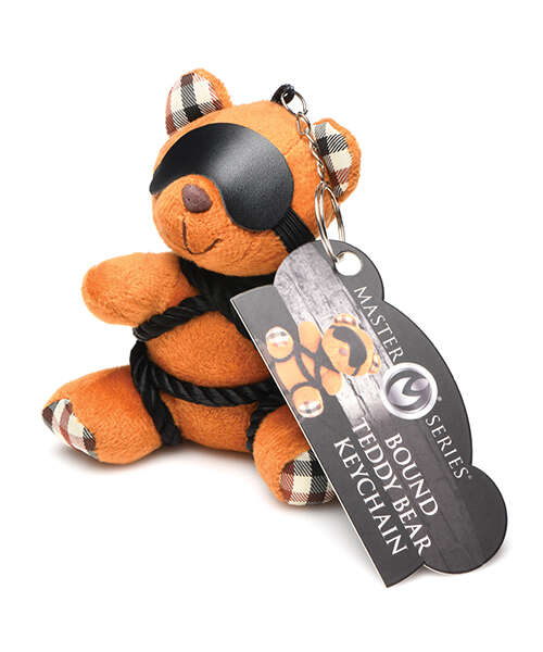Master Series Bound Teddy Bear Keychain