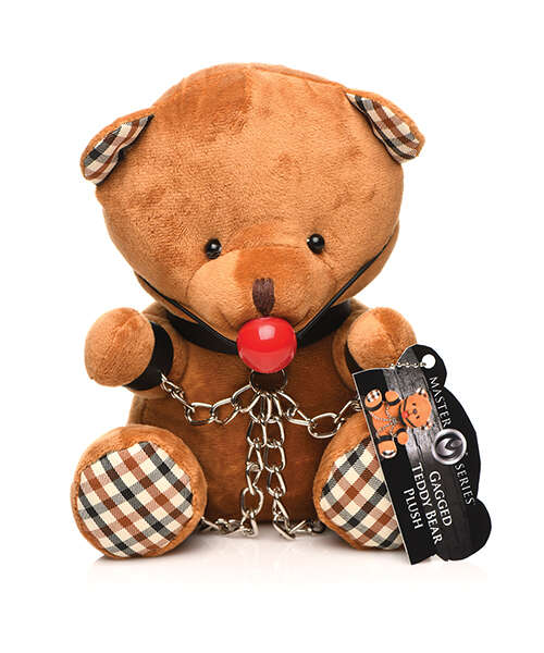 Master Series Gagged Teddy Bear Plush