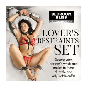 Bedroom Bliss Lover's Restraint Set - Black