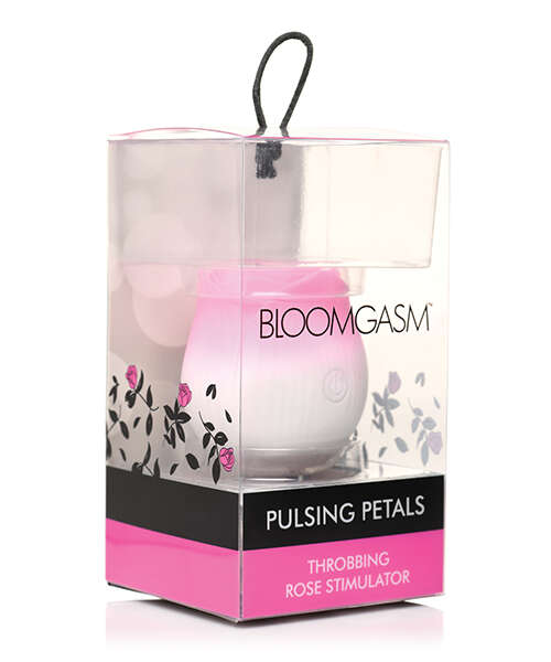 Bloomgasm Pulsing Petals Throbbing Rose Stimulator - Pink
