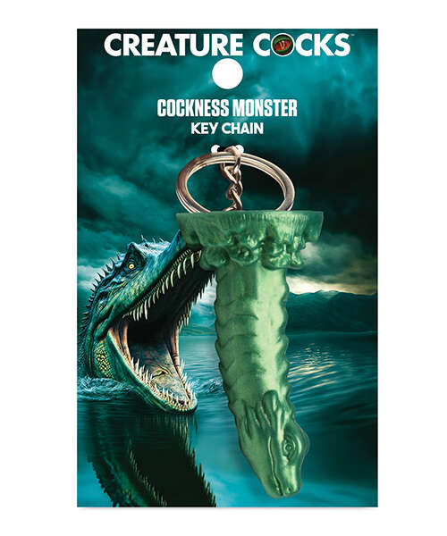 Creature Cocks Cockness Monster Silicone Key Chain - Multi Color