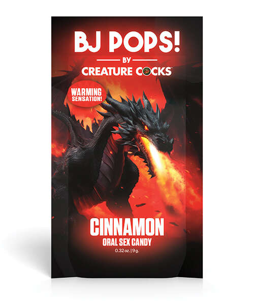 Creature Cocks CC Bj Pops! - Warming Cinnamon