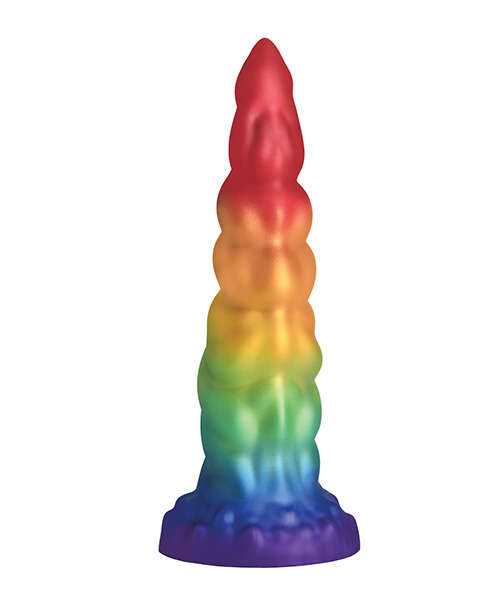 Creature Cocks Magic Rider Unicorn Silicone Dildo - Rainbow