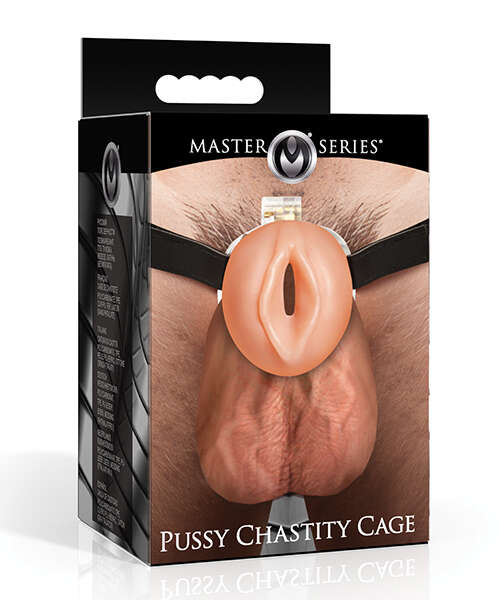 Master Series Pussy Chastity Cage - Light