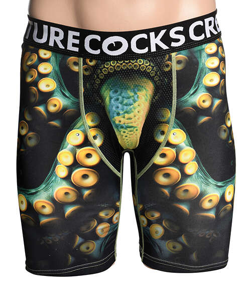 Creature Cocks - Creature Wear Monstropus Tentacled Monster Boxer Shorts - MD