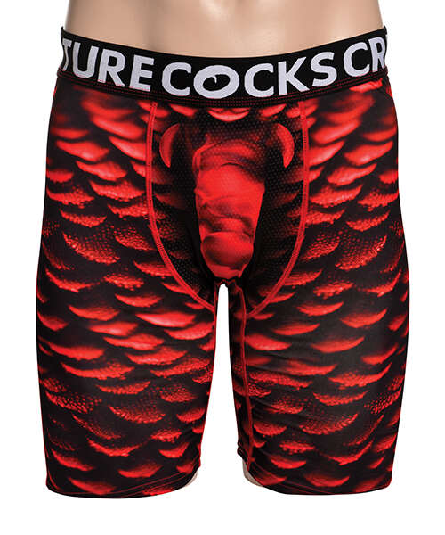 Creature Cocks - Creature Wear Horny Devil Demon Boxer Shorts - MD