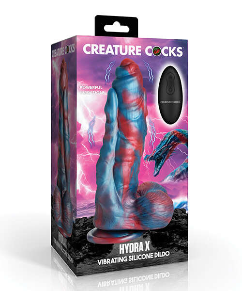 Creature Cocks Hydra Vibrating Silicone Dildo