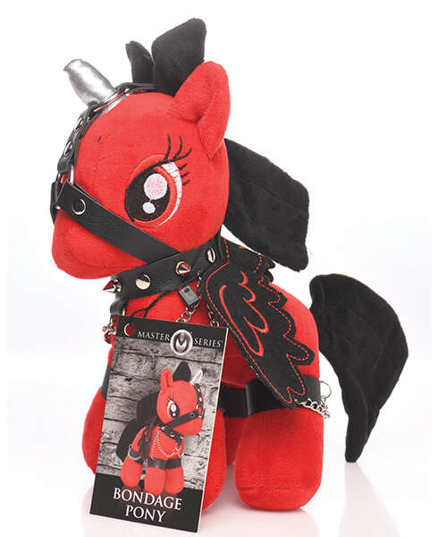 Master Series Bondage Pony - Red