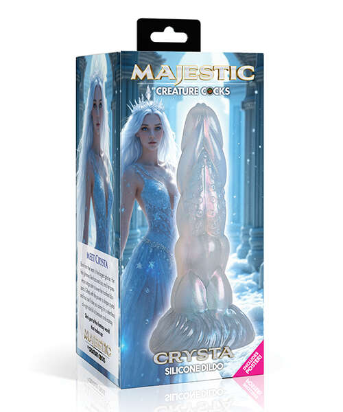 Majestic Crysta Silicone Dildo