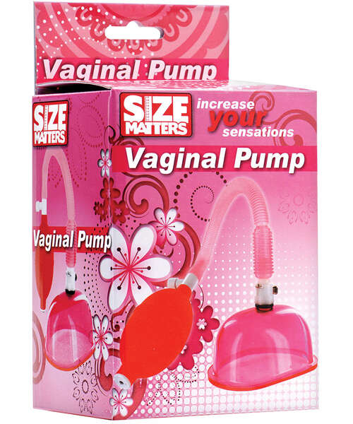 Size Matters Clitoris Vaginal Pump Kit - Pink