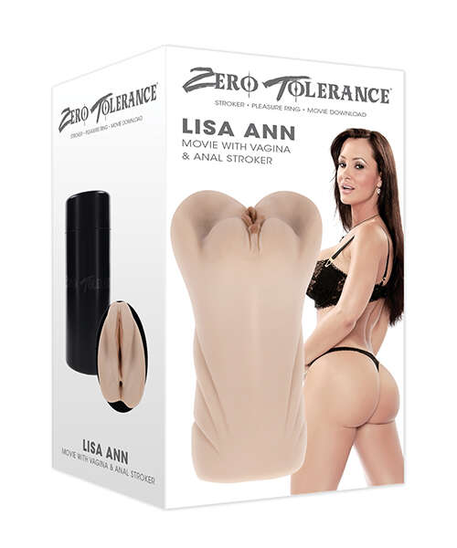 Zero Tolerance Lisa Ann Movie w/Vagina & Anal Stroker - Light