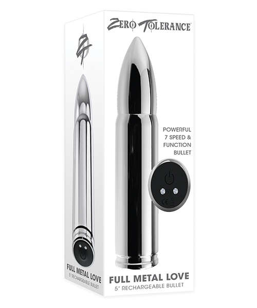 Zero Tolerance Full Metal Love Bullet - Chrome
