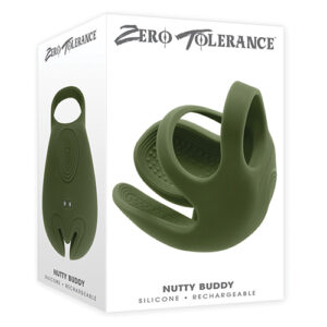 Zero Tolerance Nutty Buddy Cock & Ball Vibrator - Green