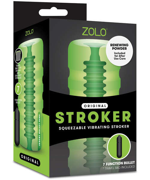 ZOLO Original Squeezable Vibrating Stroker