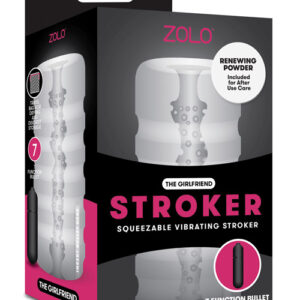 ZOLO Girlfriend Squeezable Vibrating Stroker