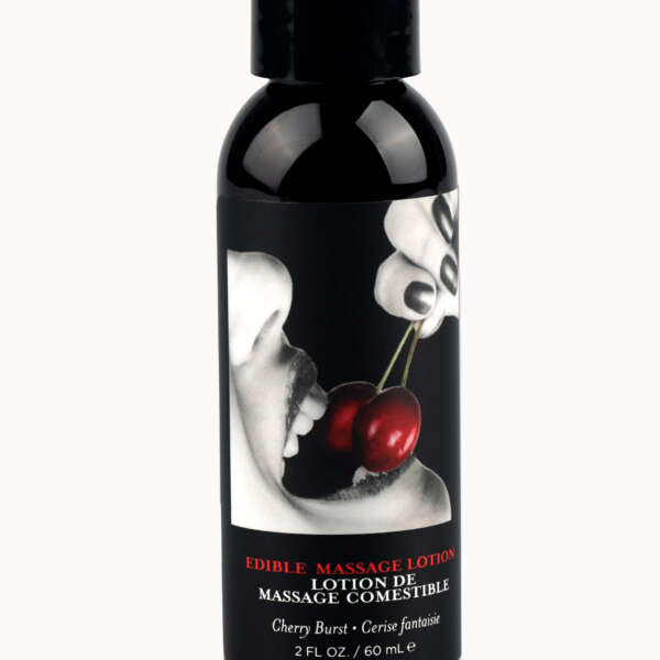 Edible Massage Lotion - Cherry - 2 Fl. Oz.