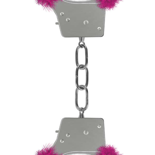 Beginner's Furry Handcuffs - Pink