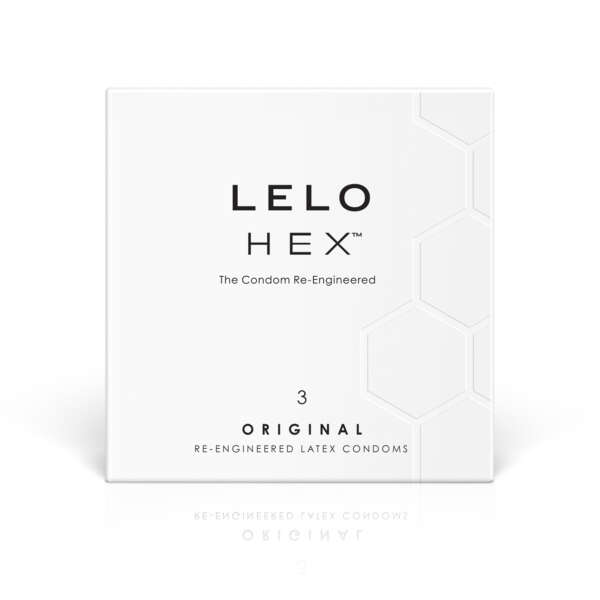 Hex Condoms Original - 3 Pack
