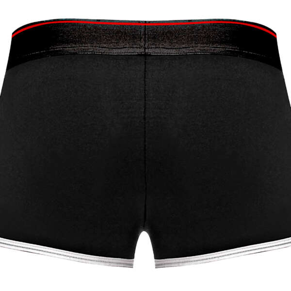 Retro Sport Panel Short - Large - Black/ Red