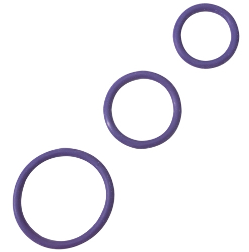 Rubber C-Ring Set - Purple