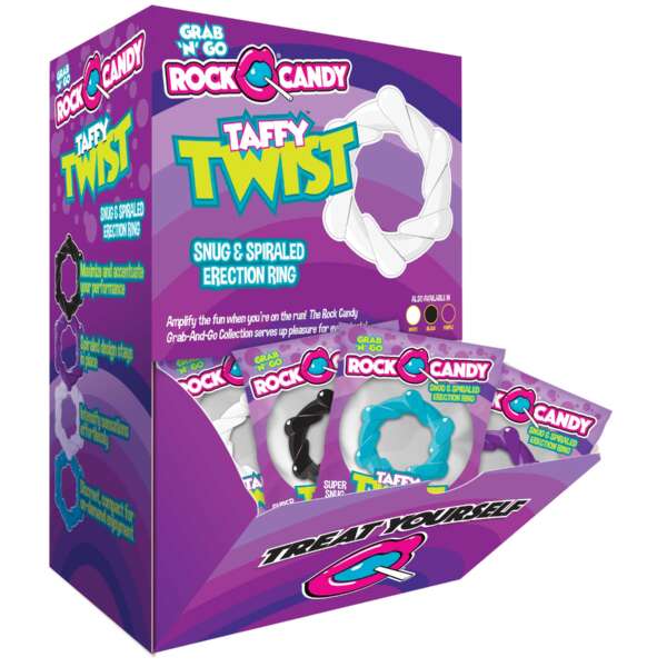 Taffy Twist 24 Pk Display - Assorted