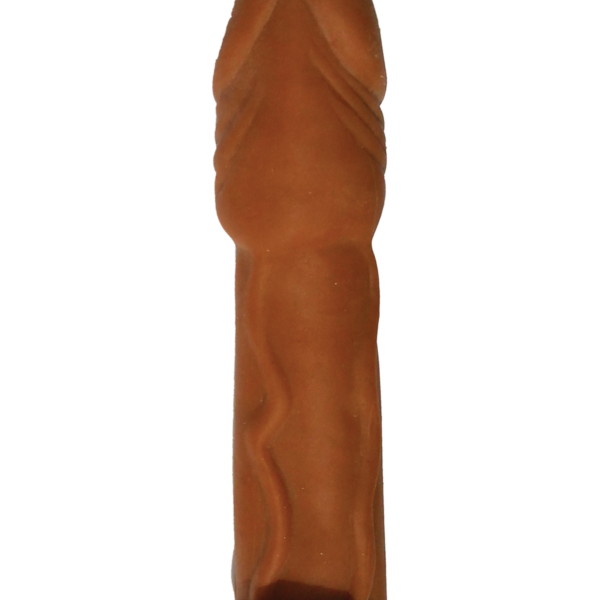 Skinsations Latin Lover Series Husky Lover 7 Inch Vibrating - Brown