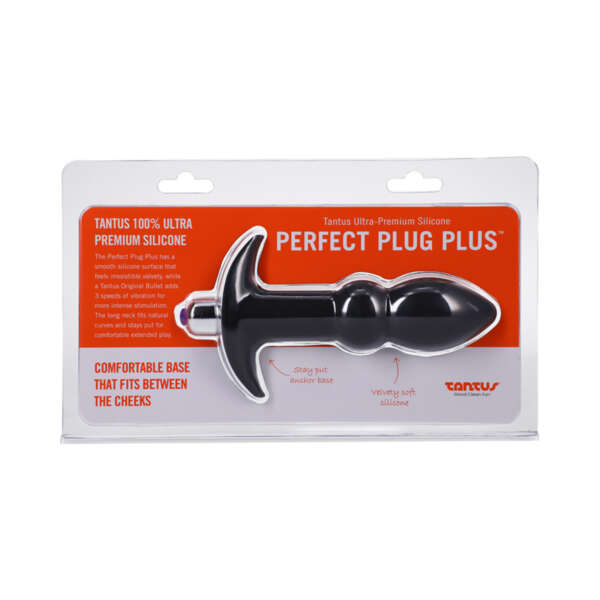 Tantus Perfect Plug Plus Onyx