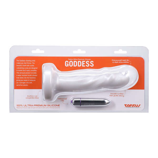 Tantus Goddess Vibrating Dildo Pearl
