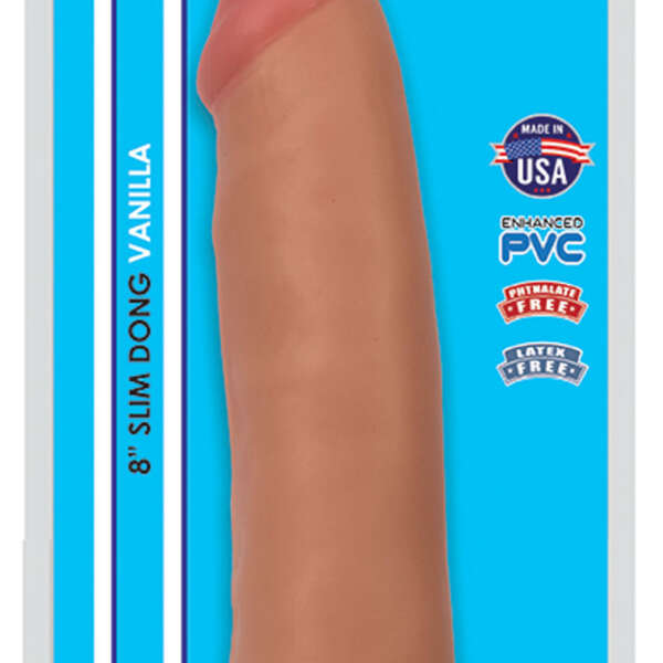 8 Inch Slim Dong - Vanilla